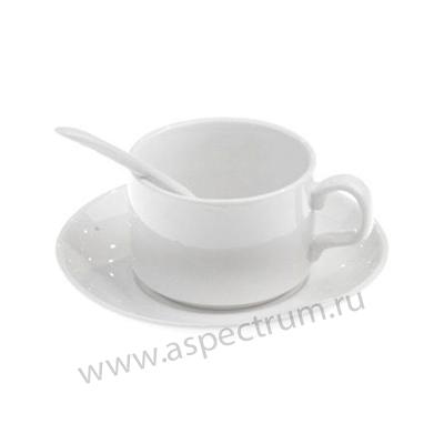 Кофейный набор (кружка+ложка+блюдце)